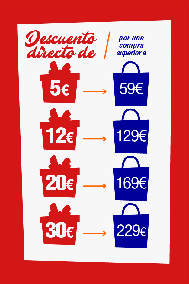 Esta Navidad, obtén un descuento directo en tu pedido de hasta 30€ y un croissant de regalo